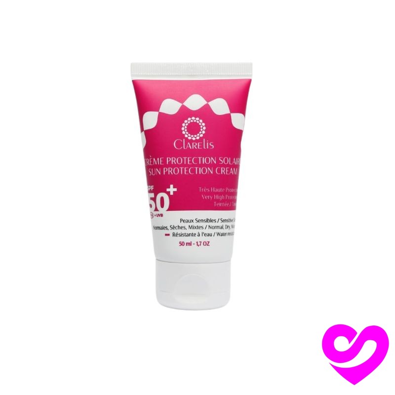Ecran Solaire Clarelis SPF50+ Teinté 1 Ecran Solaire Clarelis SPF50+ Teinté