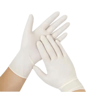 Gant Latex poudré Complements alimentaire