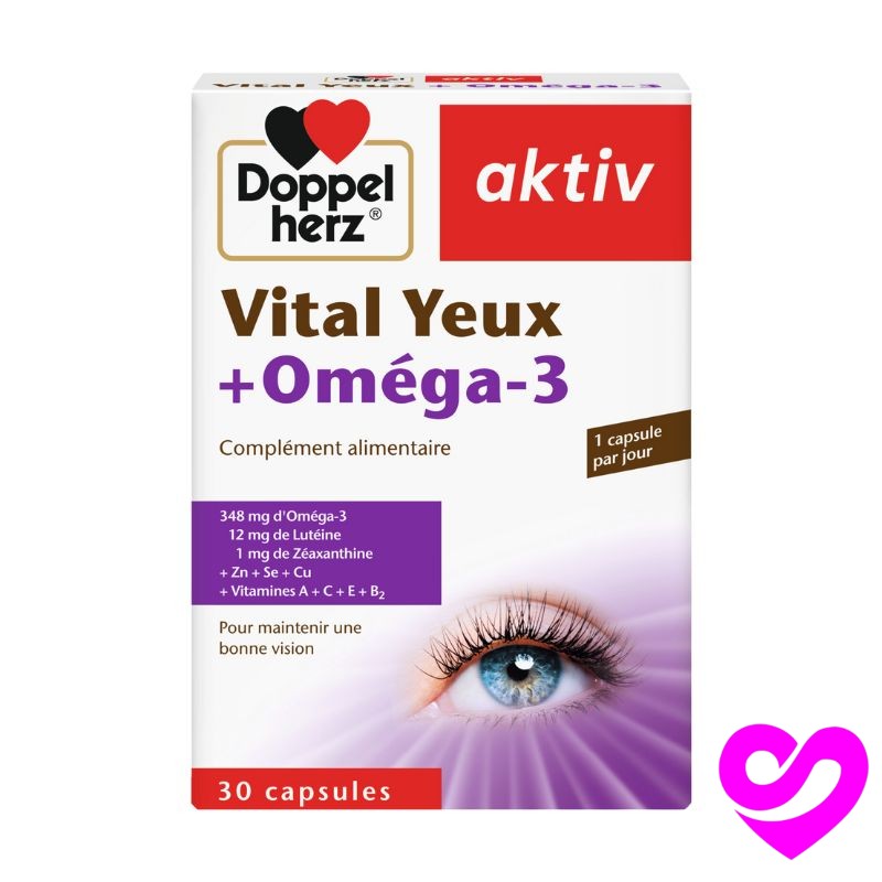Aktiv Vital Yeux +Omega-3, 30 Capsules 1 Aktiv Vital Yeux +Omega-3, 30 Capsules
