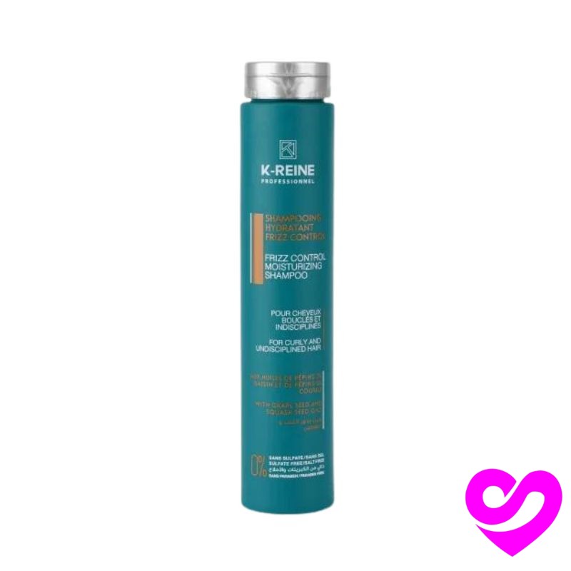 K-Reine Shampoing Hydratant Frizz Control Sans Sulfate 500Ml 1 K-Reine Shampoing Hydratant Frizz Control Sans Sulfate 500Ml
