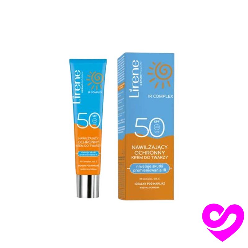 Lirene Crème Solaire Hydratante Spf50+, 40ml 1 Lirene Crème Solaire Hydratante Spf50+, 40ml