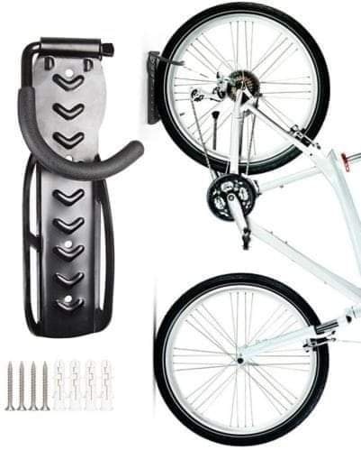 1 Support mural pour vélo en métal 2 n