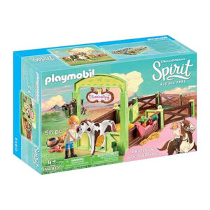 Abigaelle et Boomerang avec Box playmobil
