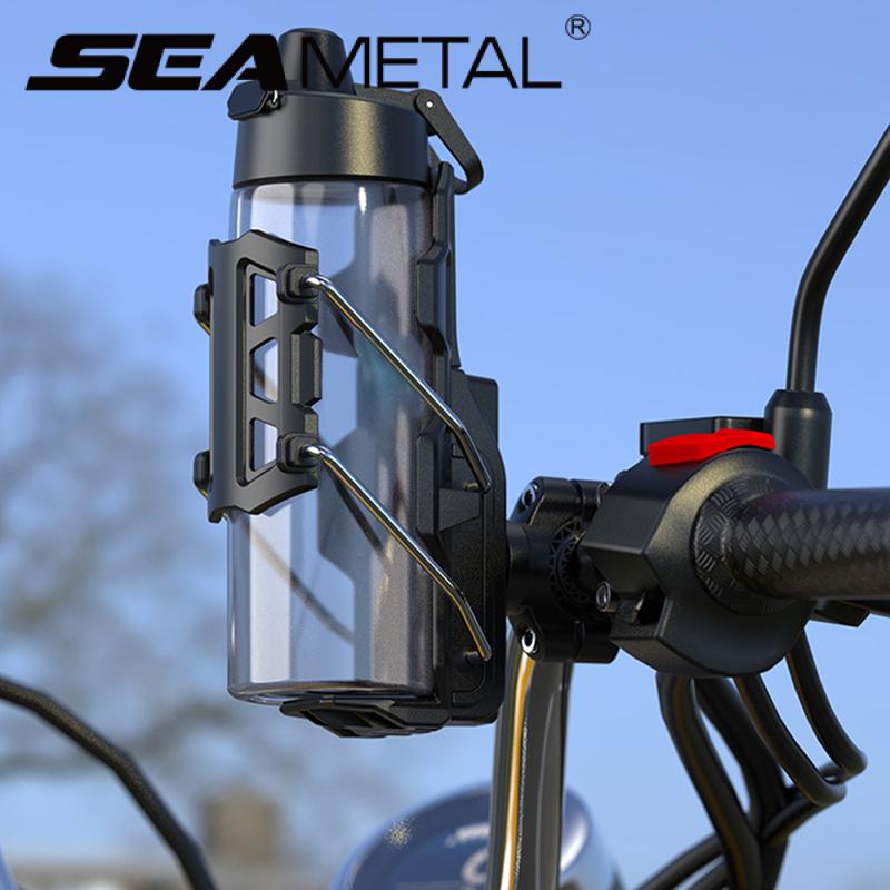 .Porte-bouteille d'eau universel pour vélo et moto, guidon réglable, porte-gobelet pour vtt, cyclisme sur route, motos ADV durables 2 39dt