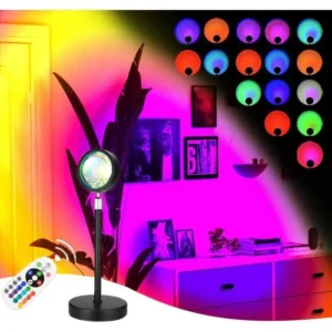 lampe coucher de soleil couleur sunset lamp a