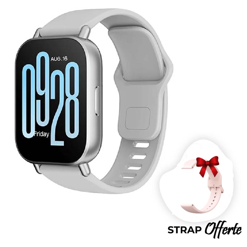 Montre Connectée XIAOMI Redmi Watch 5 Active - Matte Silver 1 montre connectee xiaomi redmi watch active matte silver