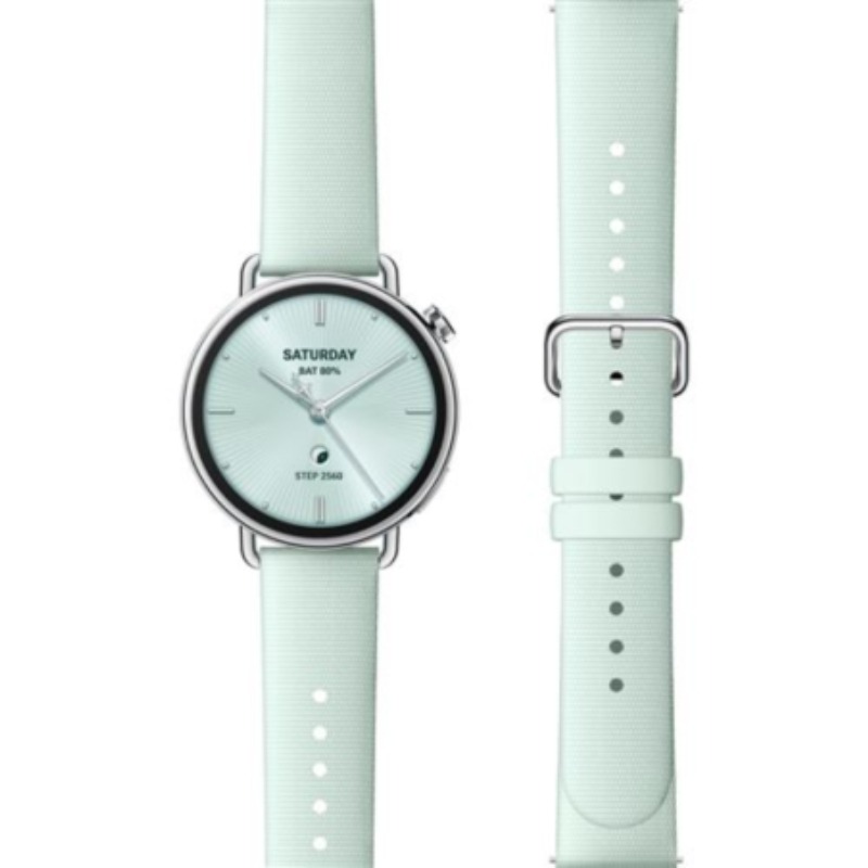 montre connectee xiaomi watch s mm avec redmi buds play mint green