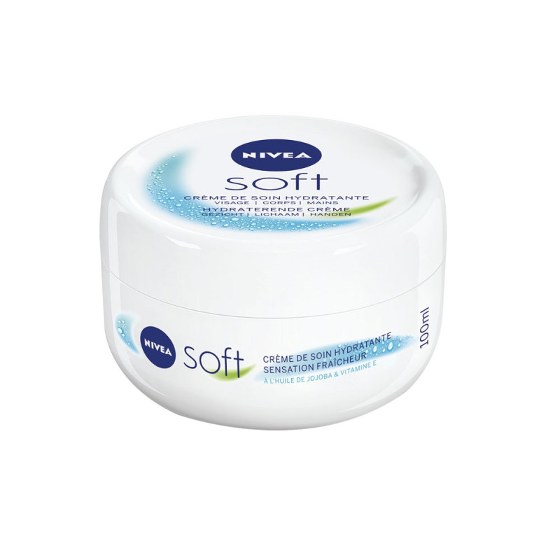 nivea creme soft visage corps mains ml ()