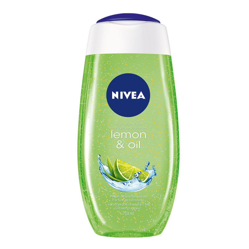 Nivea - gel de douche soin lemon & oil - 250ml - 81 067 1 nivea gel de douche soin lemon oil ml