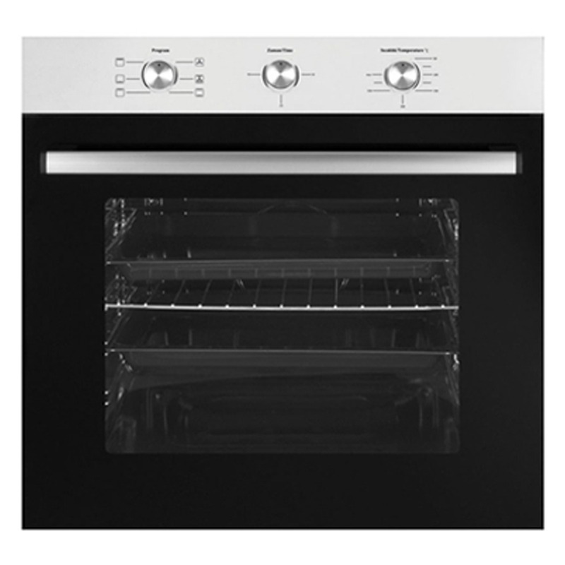Pack Électroménager FRANCO Four Encastrable + Plaque de Cuisson + Hotte - Inox 2 pack electromenager franco four encastrable plaque de cuisson hotte inox