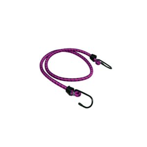 sangles elastiques a crochets violet mm