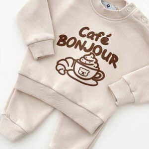 Ensemble Café Bonjour Beige