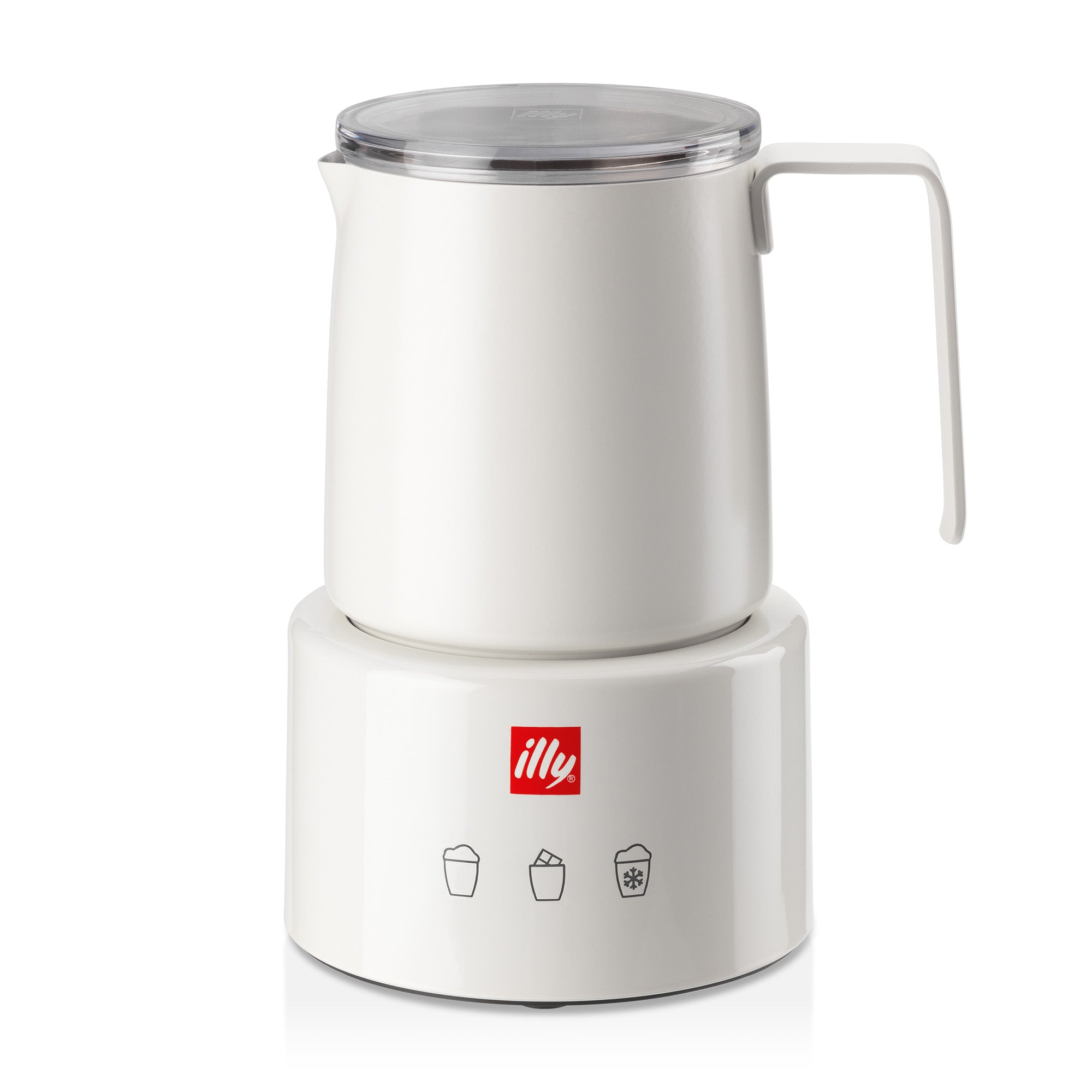 MILK FROTHER 4 ILLY – Mousseur à lait électrique 1 MillFrother front handle