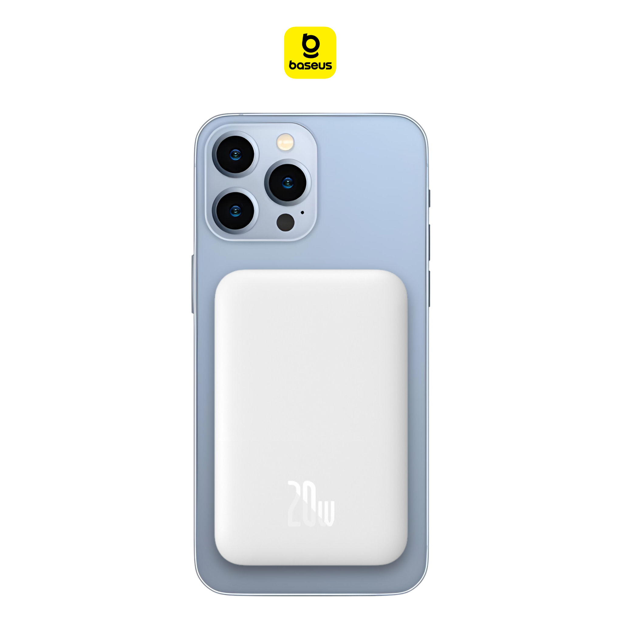 Baseus Battery Pack Magnétique 20W 6000mAh 1 Baseus Battery Pack Magnétique 20W 6000mAh