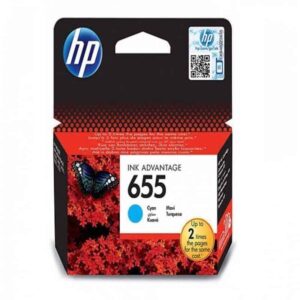 Cartouche authentique d&rsquo;encre cyan Hp