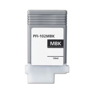 Cartouche Canon PFI noir mat