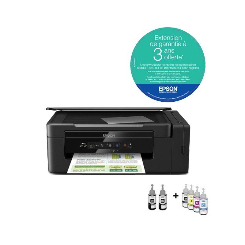 Imprimante Epson ECO TANK L3060 3 en 1 avec Wifi 1 Imprimante Epson ECO TANK L en avec Wifi