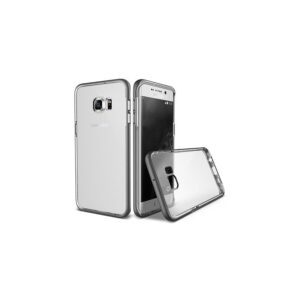 Etui en silicone SAMSUNG S SILVER + Film de protection anti choc SMARTEK