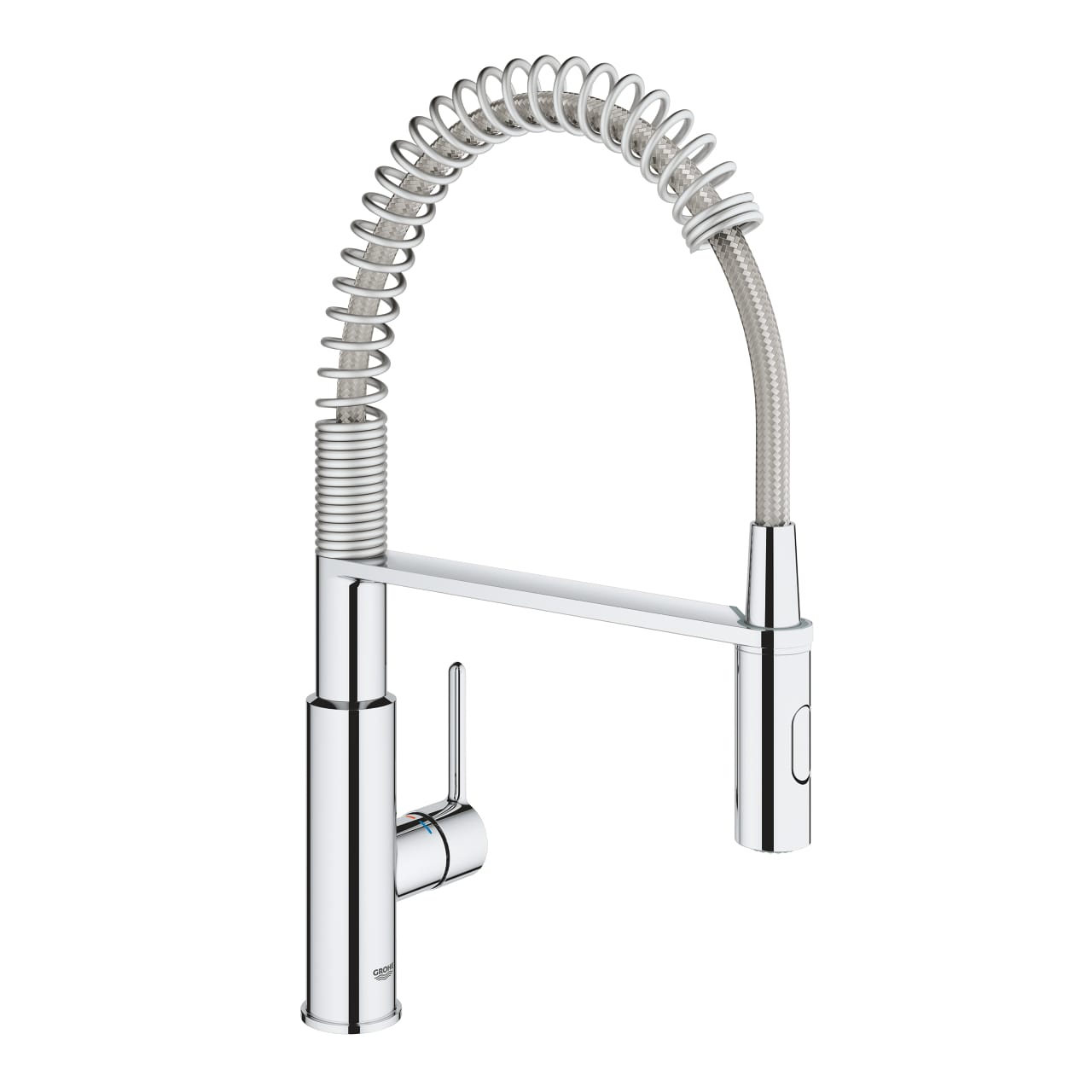 Mitigeur evier Grohe avec douchette extractible 1 jpg