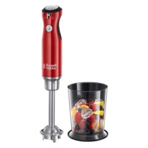 Mixeur Plongeant Rétro Russell Hobbs &# &# Rouge