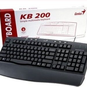 Clavier Genius KB PS/ Noir
