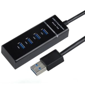 HUB USB PORTS / NOIR