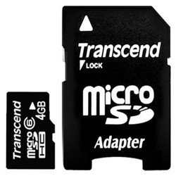 Carte mémoire micro sd Transcend Go