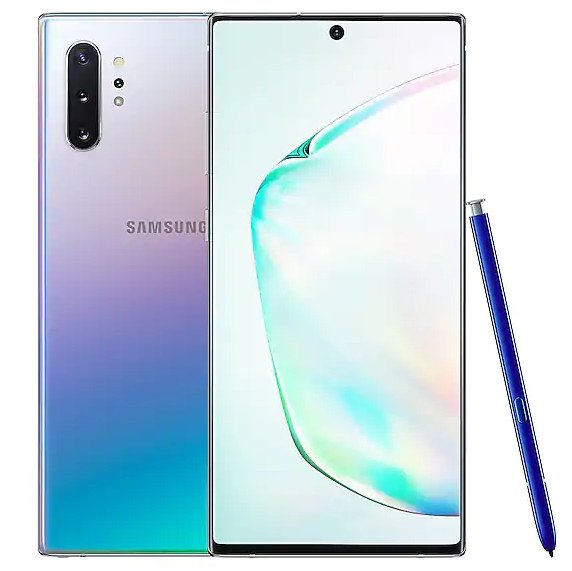 Samsung Galaxy Note 10 plus Silver 1 Samsung Galaxy Note plus Silver