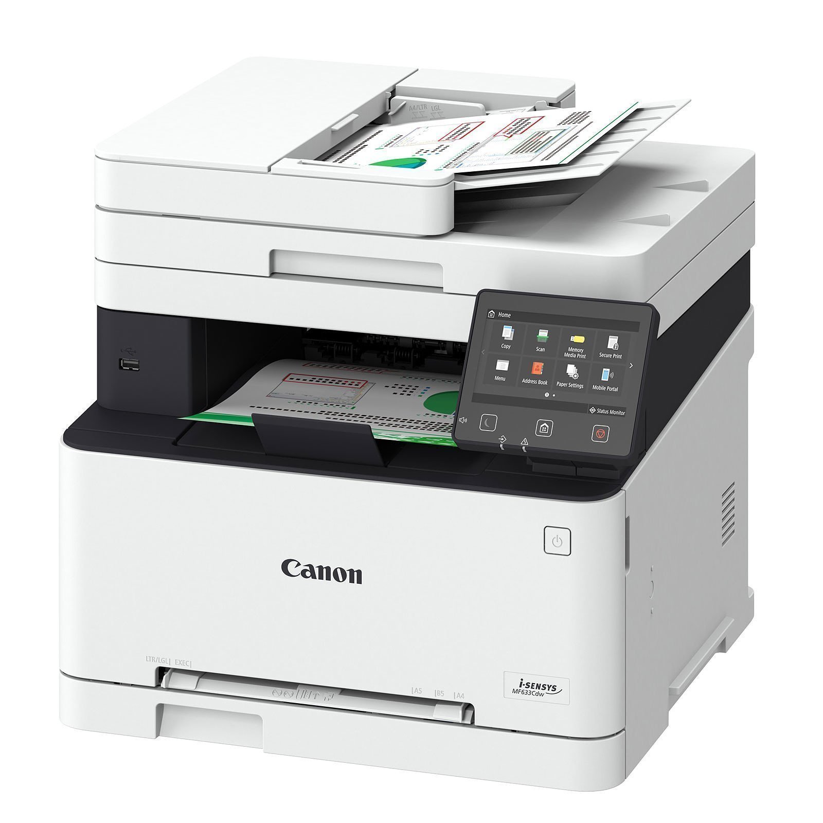 Imprimante Laser 3en1 Canon i-SENSYS MF633Cdw WiFi 1 Imprimante Laser en Canon i SENSYS MFCdw WiFi