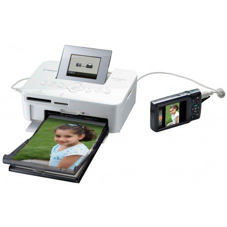 Imprimante Canon photo selphy CP1000 couleur – Blanc 1 Imprimante Canon photo selphy CP couleur &#; Blanc