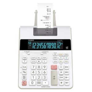 Calculatrices imprimantes semi professionnelle Casio FR R Blanc
