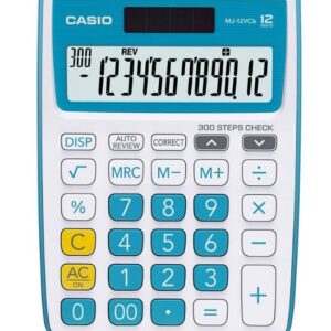 Calculatrice de poche Casio MJ VC Bleu