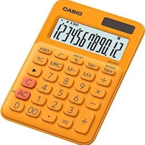Calculatrice de bureau Casio MS UC Orange