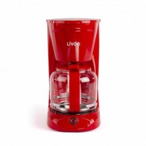Cafetière électrique LIVOO &# DODR &# Rouge