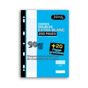 Double feuille 200P – Grand format 90G (Selecta)