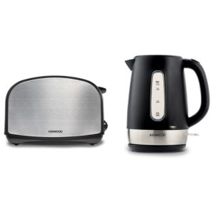Pack Bouilloire+ Grille Pain Kenwood &# MPM BK &# Noir/Silver