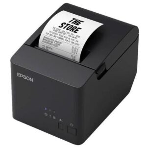 Imprimante à ticket EPSON TM‑TX USB Noir