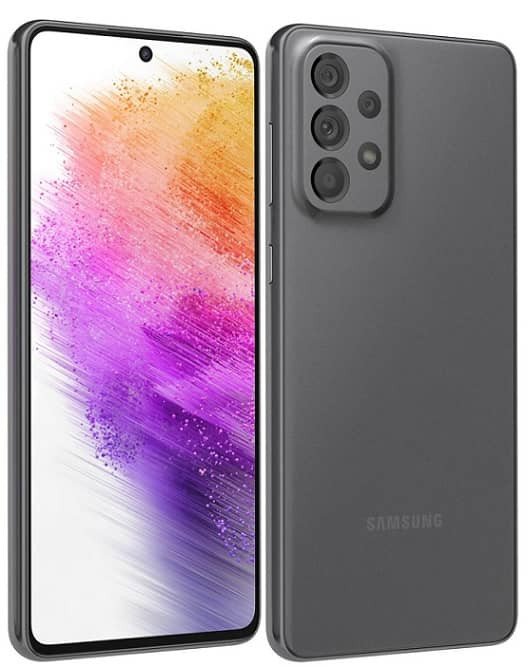Smartphone Samsung Galaxy A73 5G (8/256Go) Gris 1 Smartphone Samsung Galaxy A G (/Go) Gris