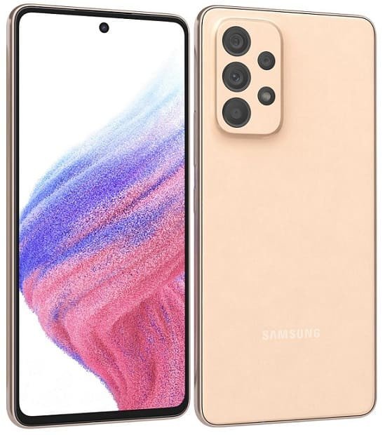 Smartphone Samsung Galaxy A53 (8-256Go) Orange 1 Smartphone Samsung Galaxy A ( Go) Orange