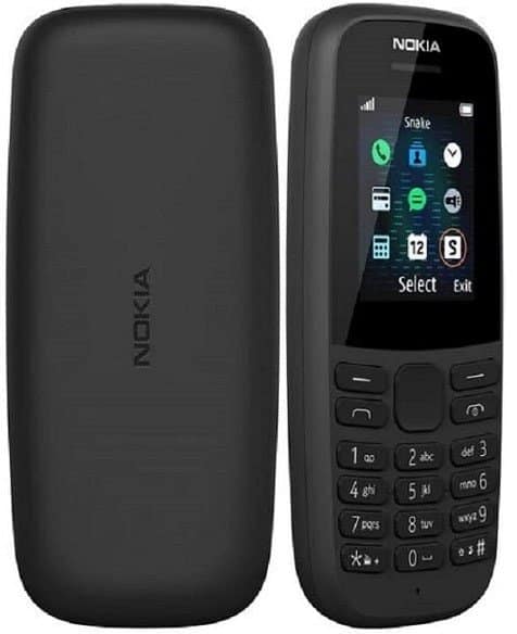 Nokia 105 Charcoal – Téléphone Portable 1 Nokia Charcoal &#; Téléphone Portable