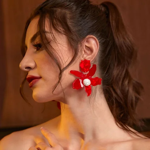 Boucles d'oreilles Fleurs 1 Boucles d'oreilles Fleurs
