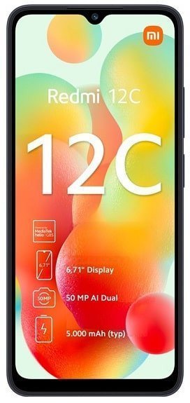 Smartphone XIAOMI Redmi 12C (3+64Go) Gris 1 Smartphone XIAOMI Redmi C (+Go) Gris