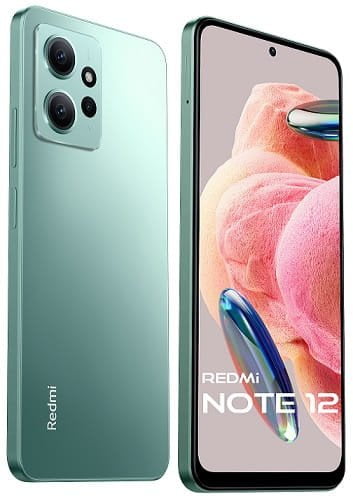 Smartphone Xiaomi Redmi Note 12 (6+128Go) Vert 1 Smartphone Xiaomi Redmi Note (+Go) Vert