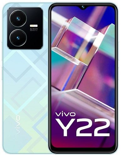 Smartphone Vivo Y22 (4+64Go) Vert 1 Smartphone Vivo Y (+Go) Vert