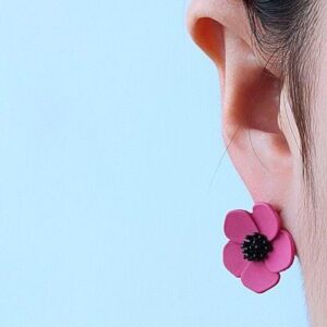 Boucles d'oreilles Fleur