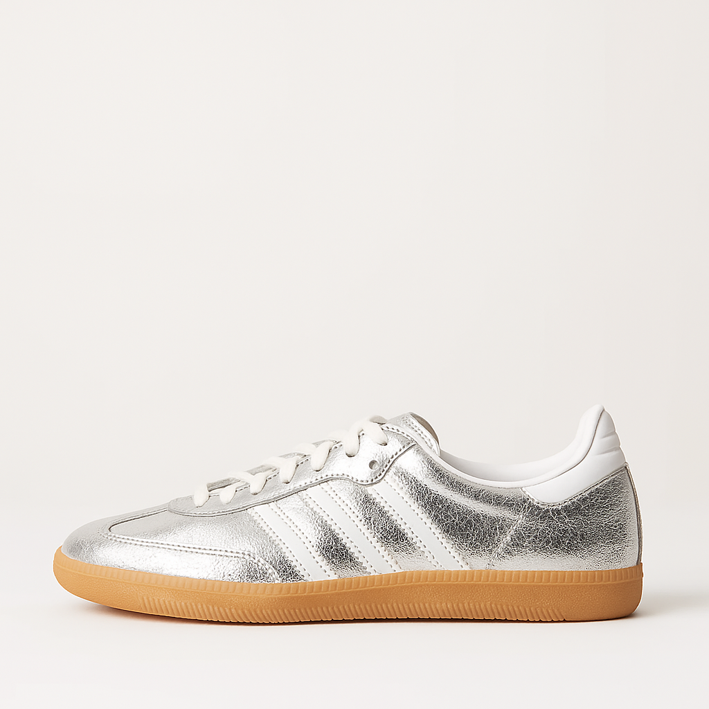 adidas gazelle silver green womens adidas Femmes Samba OG Argent Métallique / Blanc main image 1