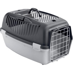 CAGE DE TRANSPORT DOUBLE PORTE METALLIQUE