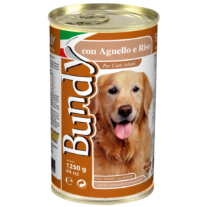 BUNDY - BOITE CHIEN PATE AU AGNEAU & RIZ 1.250 GR