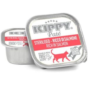 KIPPY - BARQUETTE POUR CHAT STERILISE AU SAUMON 90 G