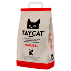 TAYCAT - LITIERE ABSORBANTE NATURELLE 14L